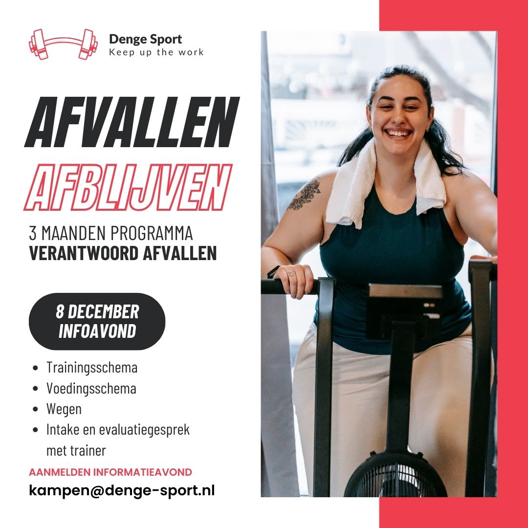 Afvallen programma infoavond