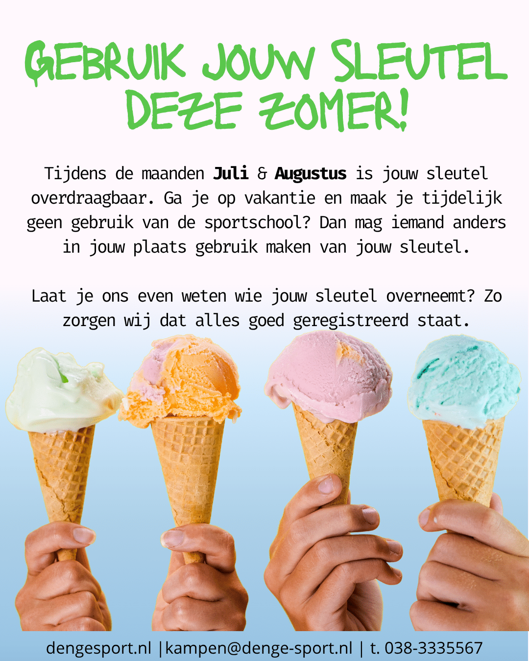 2 mnd zomer gym