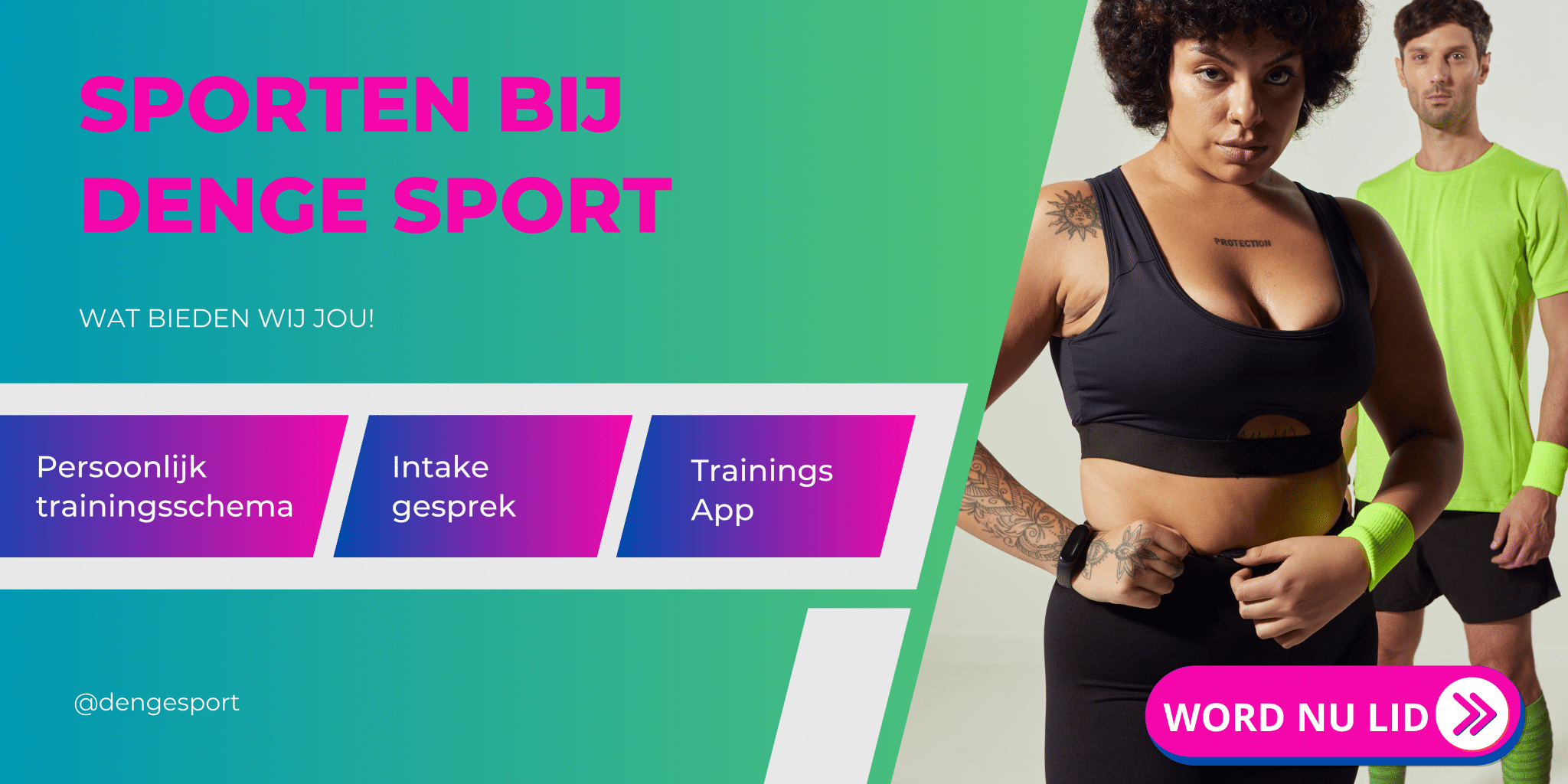 Word lid bij Denge Sport