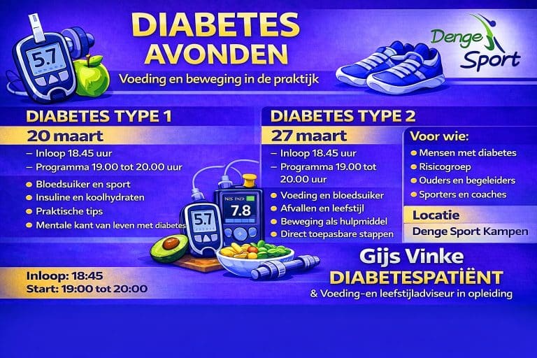 Diabetes avonden Denge Sport