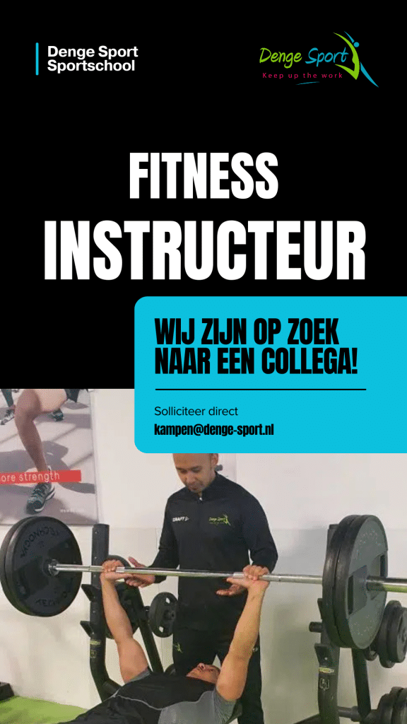 Vacature fitness instructeur