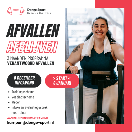 Afvallen & Afblijven Afvallen programma infoavond